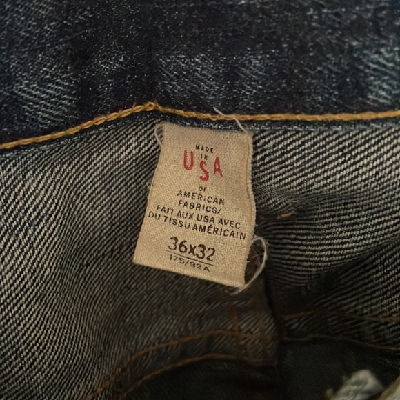 Ralph Lauren Double RL Men's Straight Jeans - Blue - Picture 2 of 7